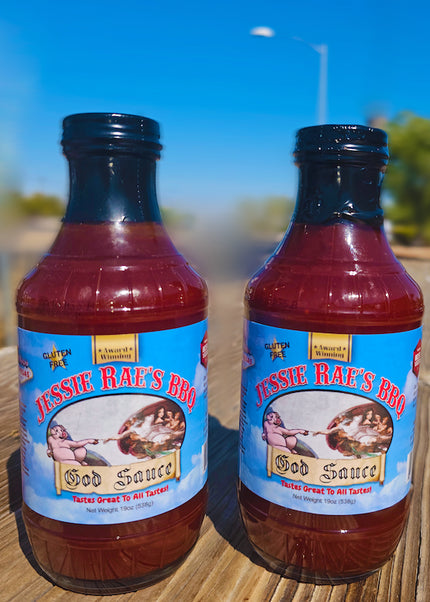 God Sauce BBQ Sauce Case of 2