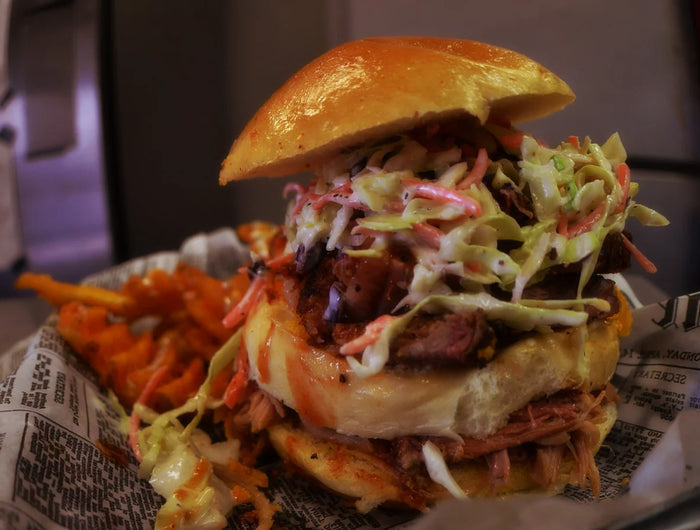 <h5><span style="text-decoration:underline">OUR STORY</span></h5><h2><strong>Las Vegas-Style BBQ in a Bottle</strong></h2><p>At Jessie Rae’s BBQ, our award-winning flavors aren’t just for the restaurant—they’re now yours to take home. Our signature Las Vegas–style BBQ sauces are crafted from the same recipes that have earned us multiple <em>Best of Las Vegas</em> awards. From rich, smoky heat to tangy-sweet perfection, each bottle is packed with the bold, unforgettable taste that made our BBQ famous. Bring home the flavor, fire up your own grill, and taste why Jessie Rae’s is more than just BBQ—it’s a Vegas original.</p>