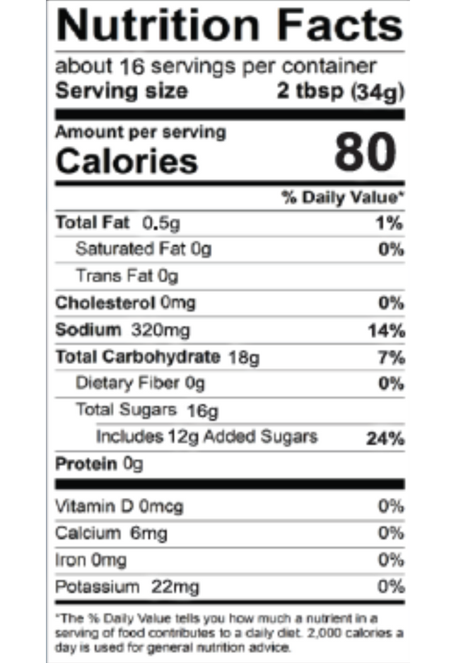 God Sauce BBQ Sauce Case of 2